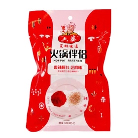 四川特产 六婆 香辣蘸料芝麻味 120g